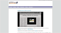 Desktop Screenshot of castprod.com
